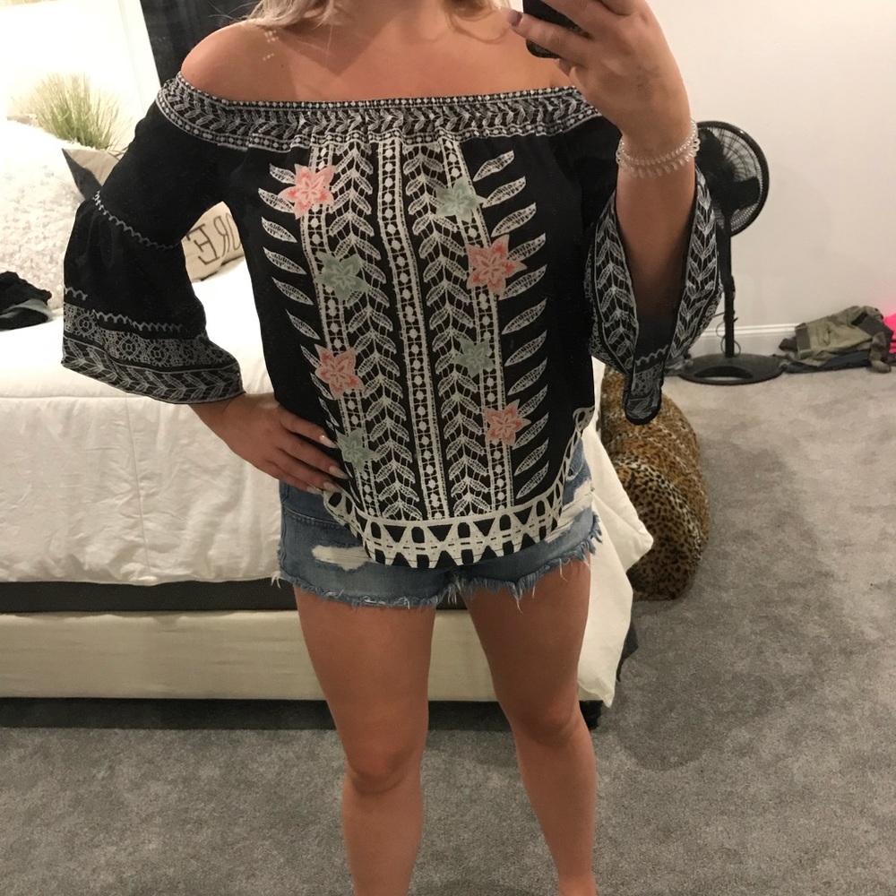Off the shoulder top